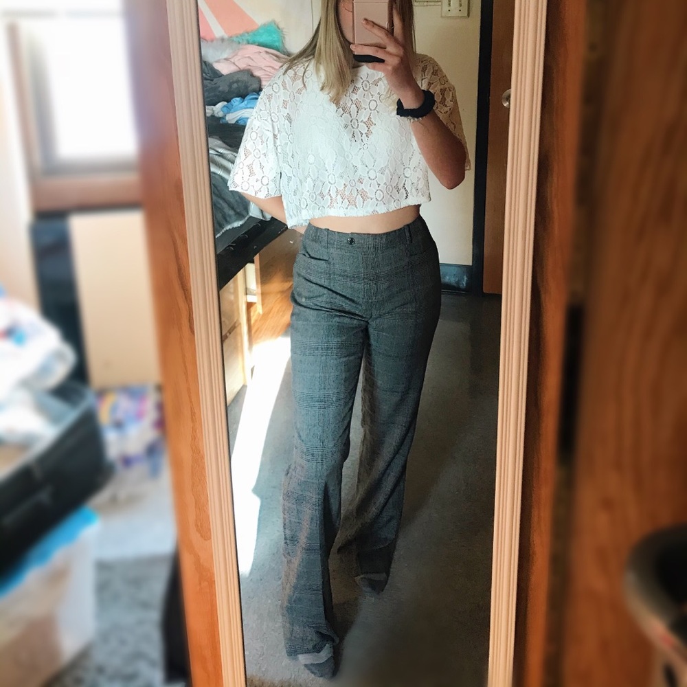 Calvin Klein Plaid Pants